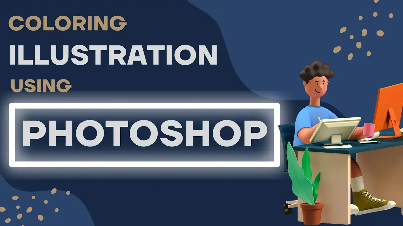 Coloring Illustration Using Photoshop