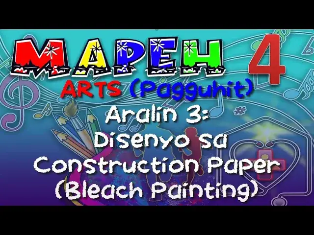 MAPEH 4 ARTS ARALIN 3 Mga Disenyo ng Kultural na Pamayanan sa Mindanao