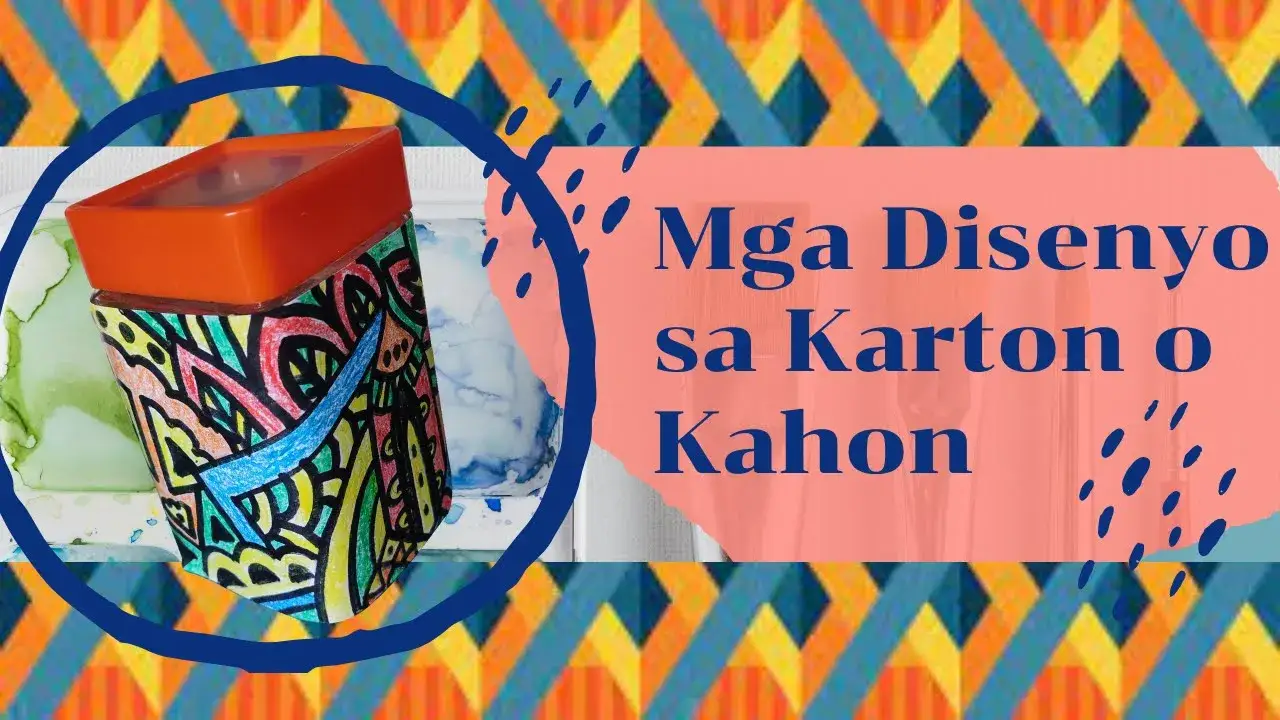 Mga Disenyo sa Karton O Kahon Mula sa Kultural na Pamayanan ng Luzon