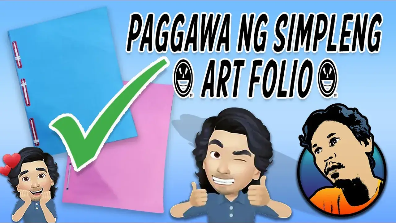Paggawa ng Simpleng "Art Folio"