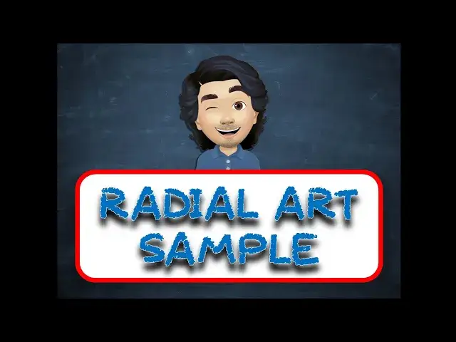 Radial Art Sample